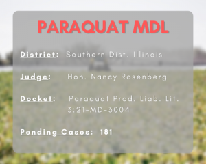 paraquat MDL